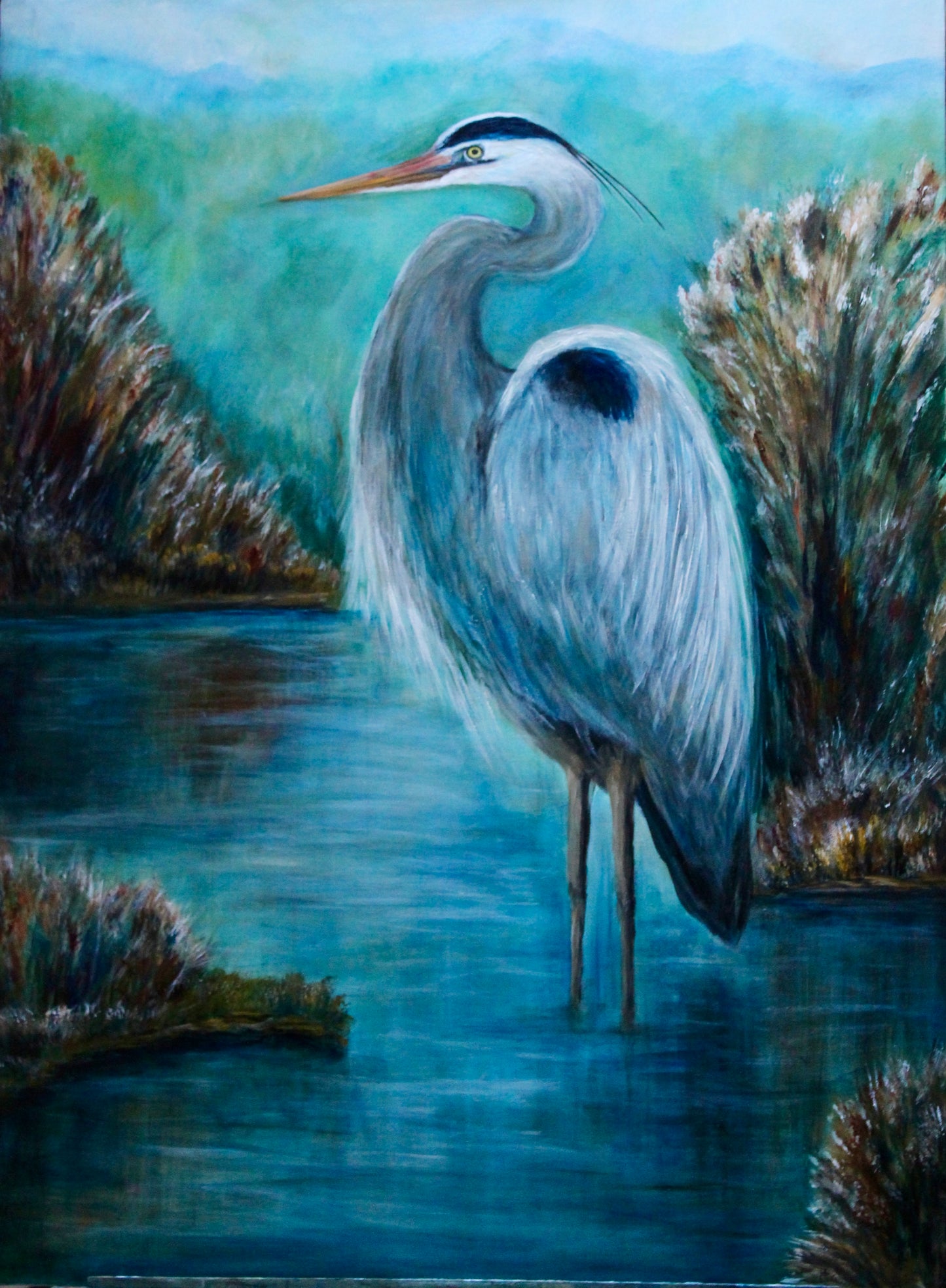 The Great Blue Heron