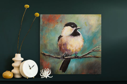 Chickadee in Color