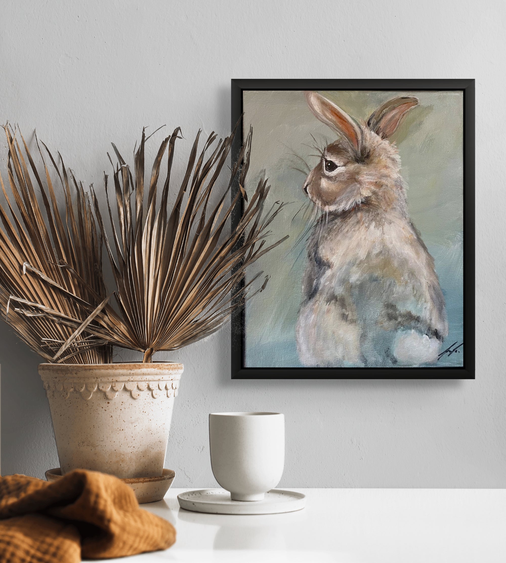 Poppy Rabbit – Seafern Art Gallery